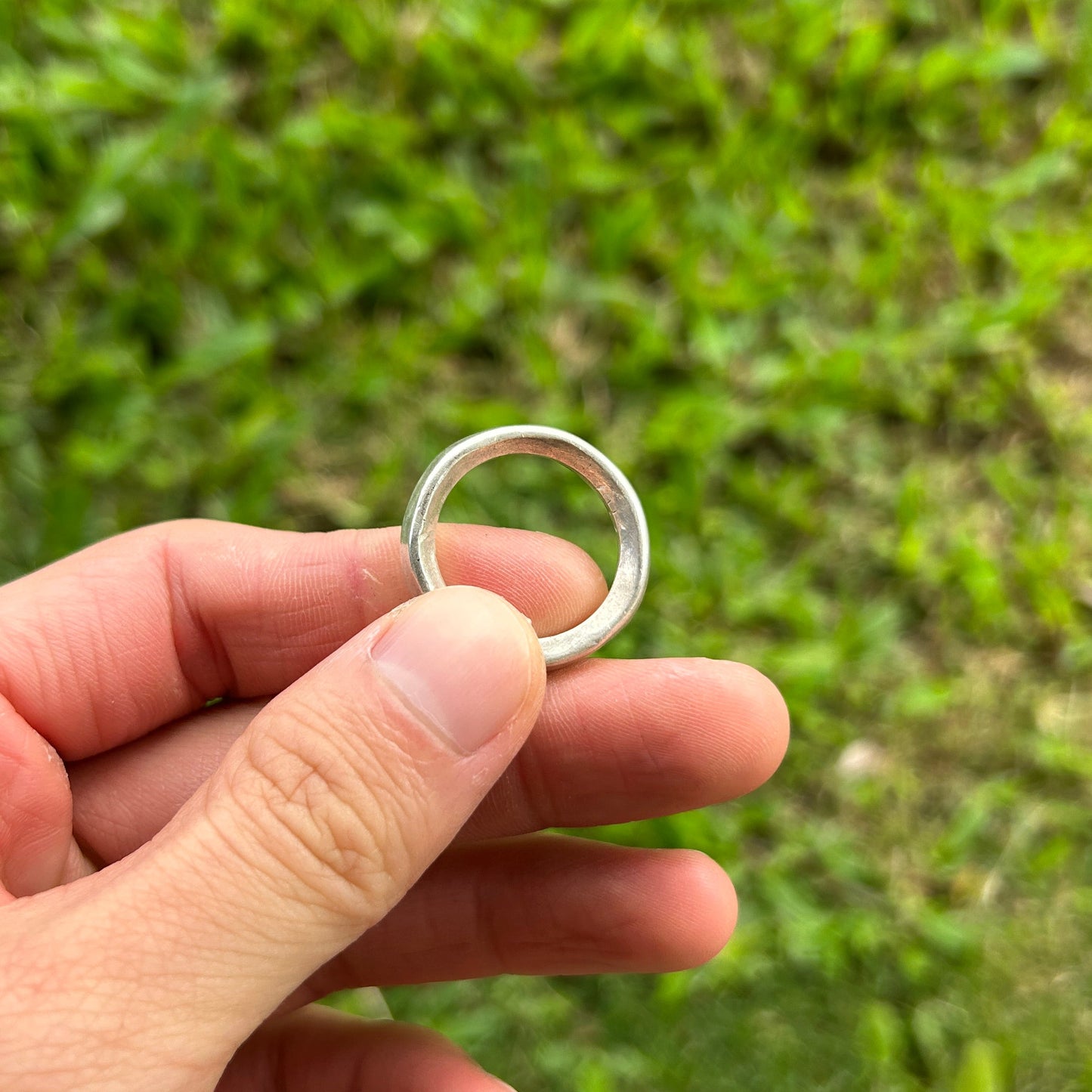 Twisted Square Ring Size 9.5