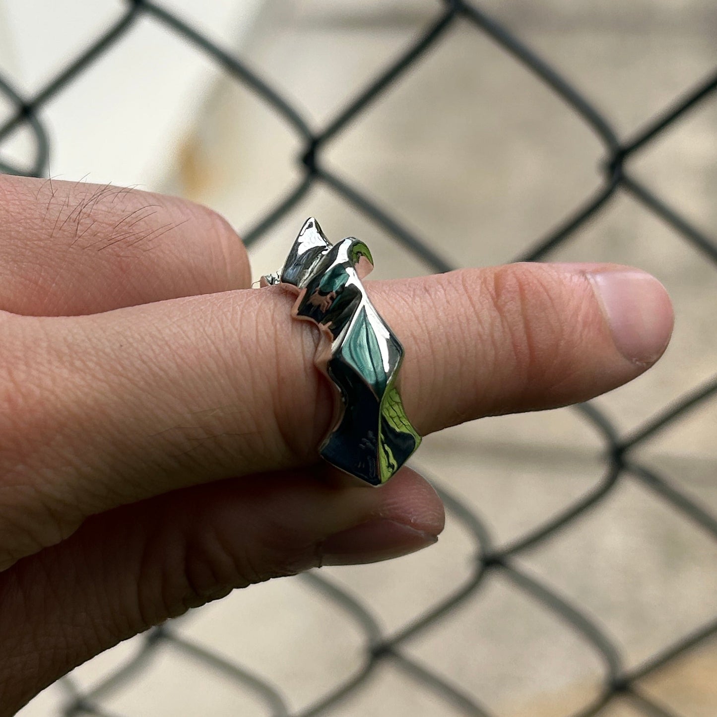 Twisting Star Ring Size 9