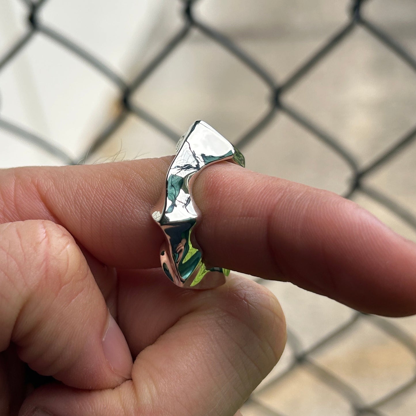 Twisting Star Ring Size 9