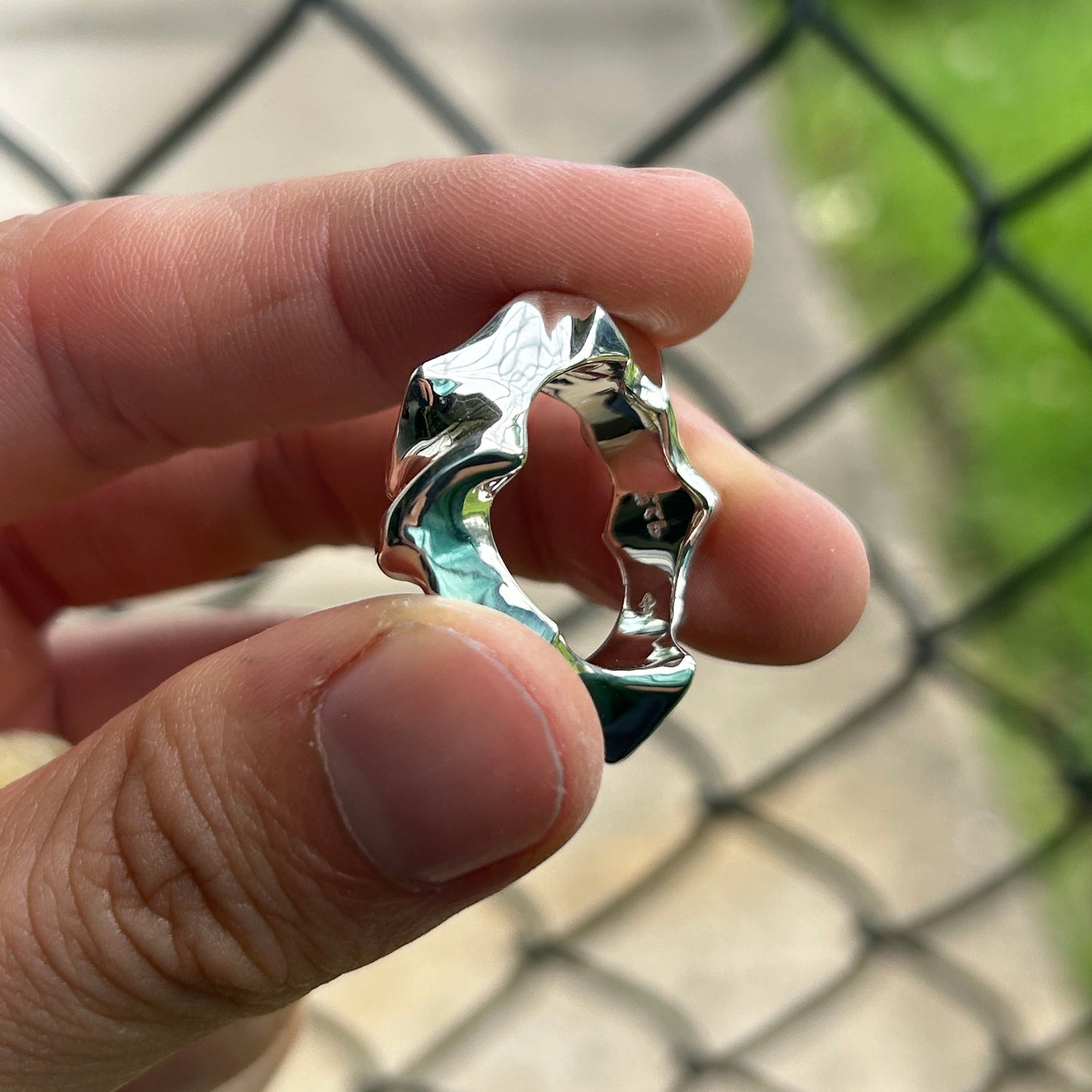 Twisting Star Ring Size 9