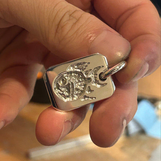 Fossilized Fish Pendant