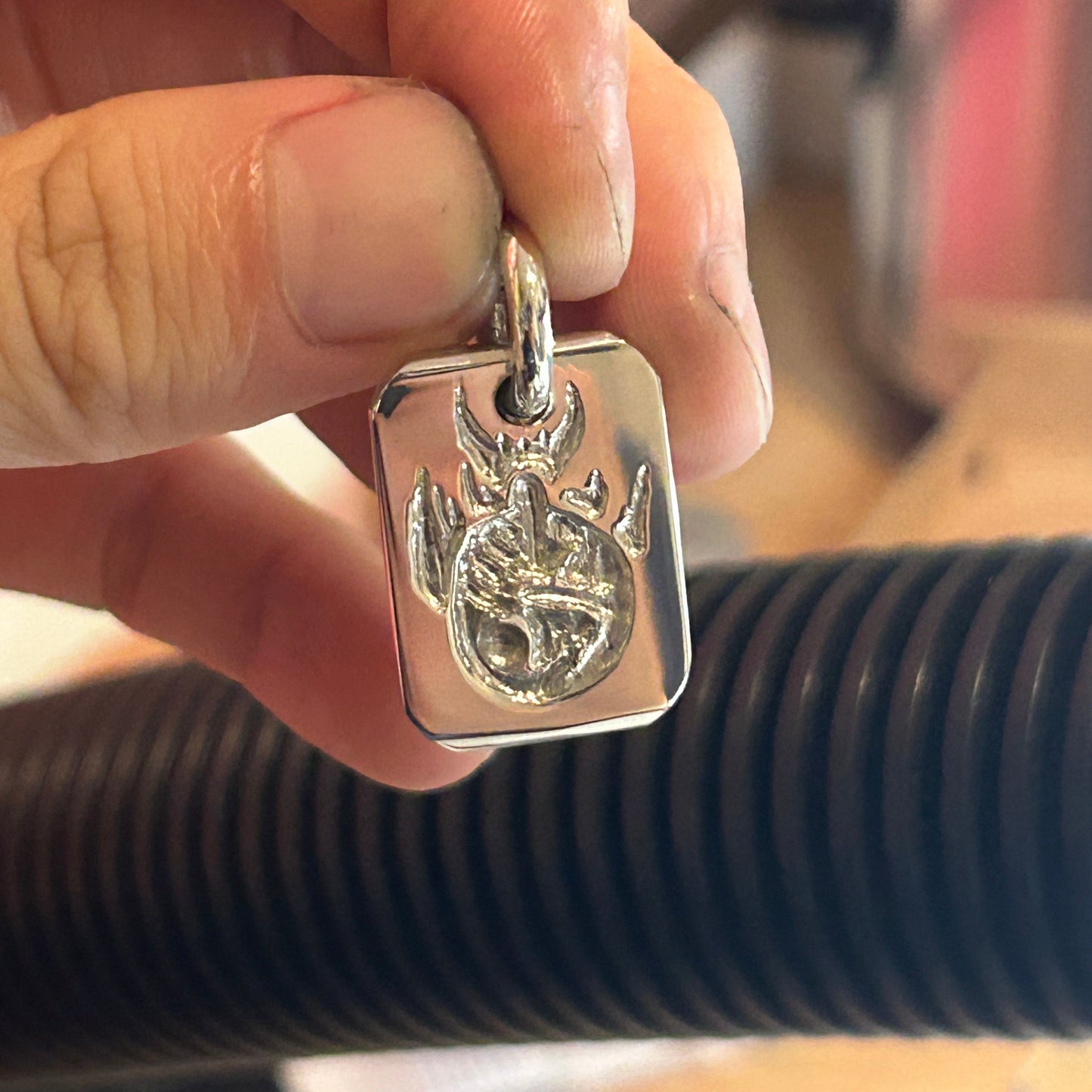 Fossilized Fish Pendant