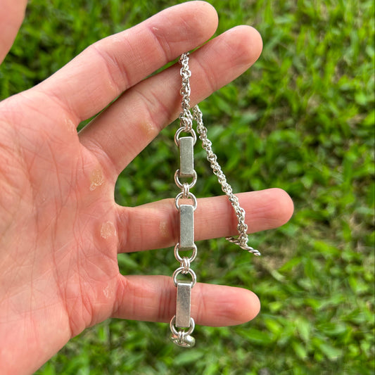 Boxcar Chain bracelet Size 8 inches