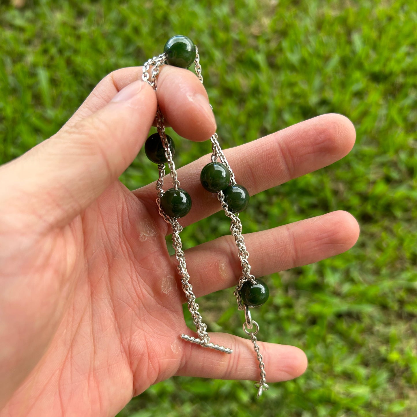 Jade Vine bracelet Size 8 inches