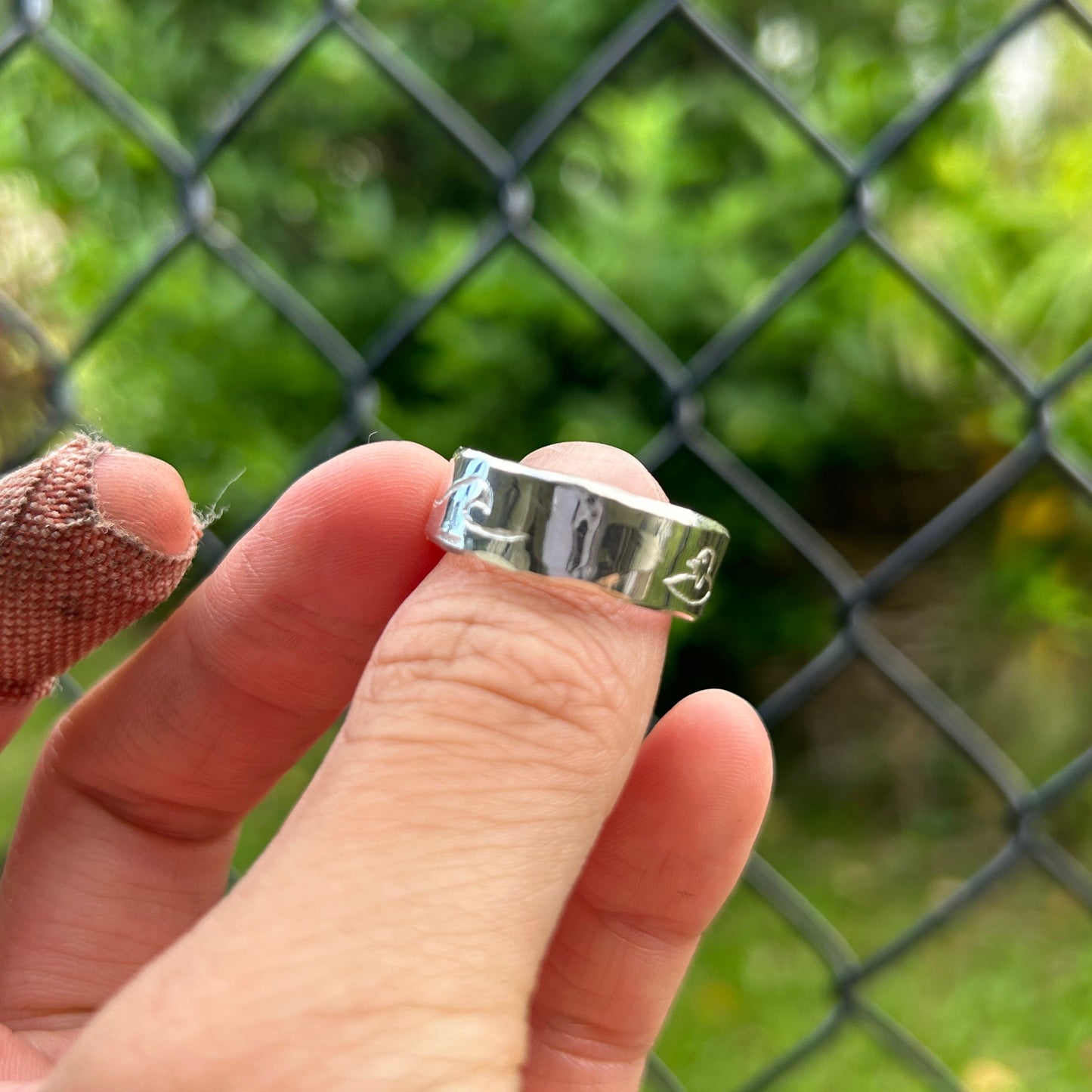 Surfing Penguin Ring