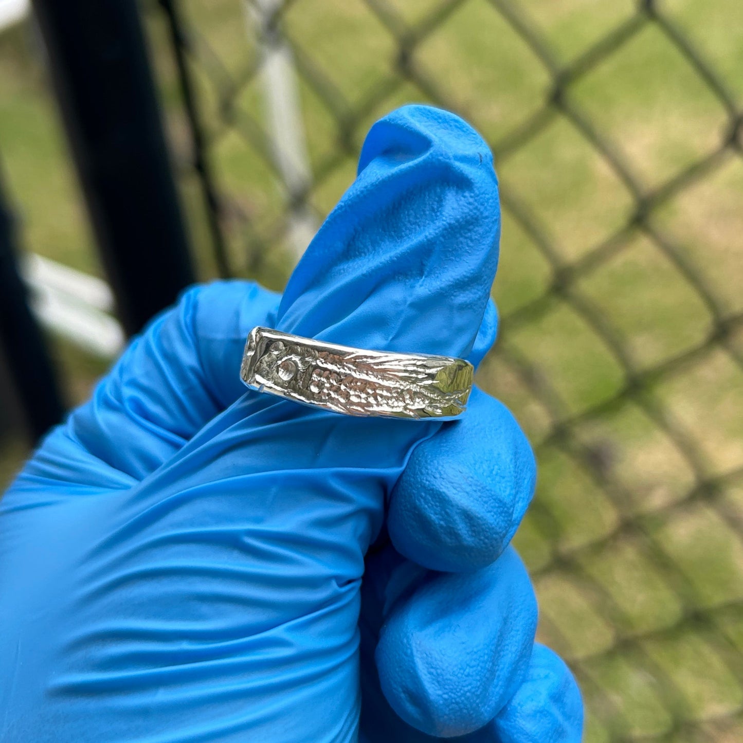 Fish and Squid Ring Size 13.75