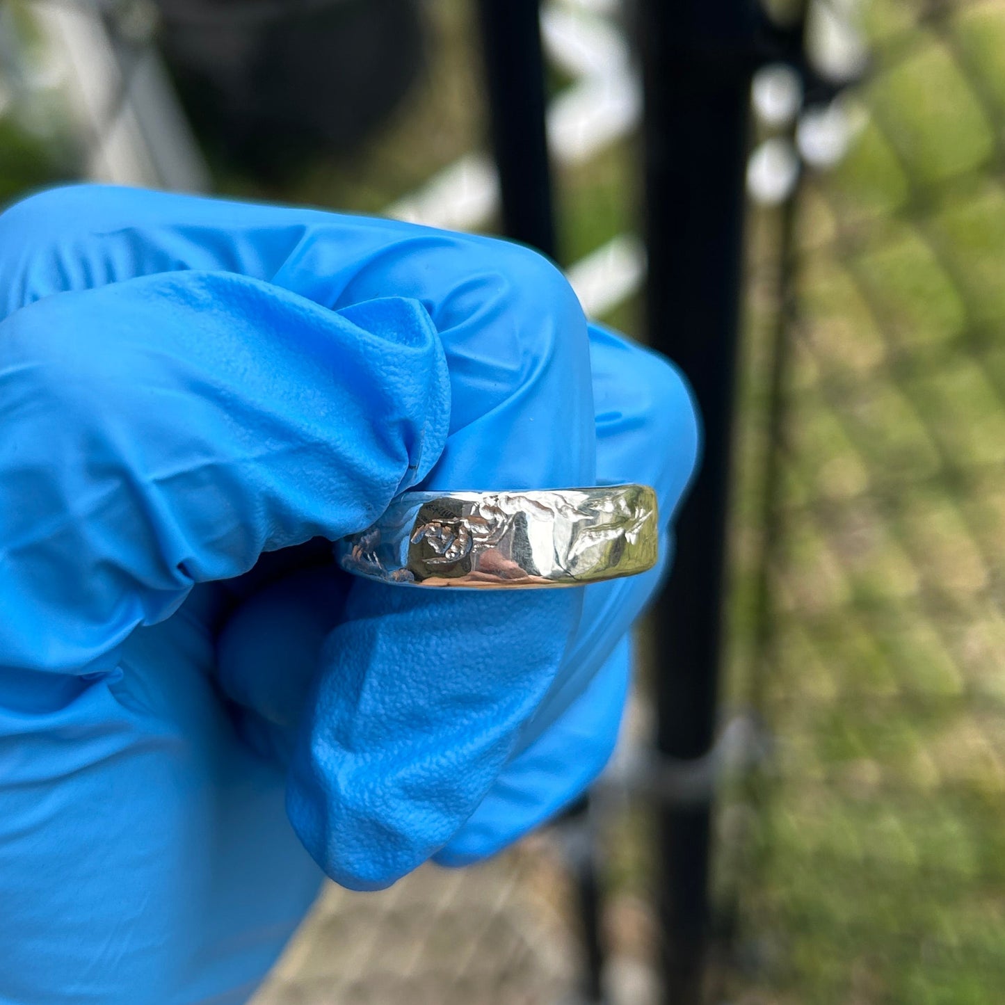 Fish and Squid Ring Size 13.75