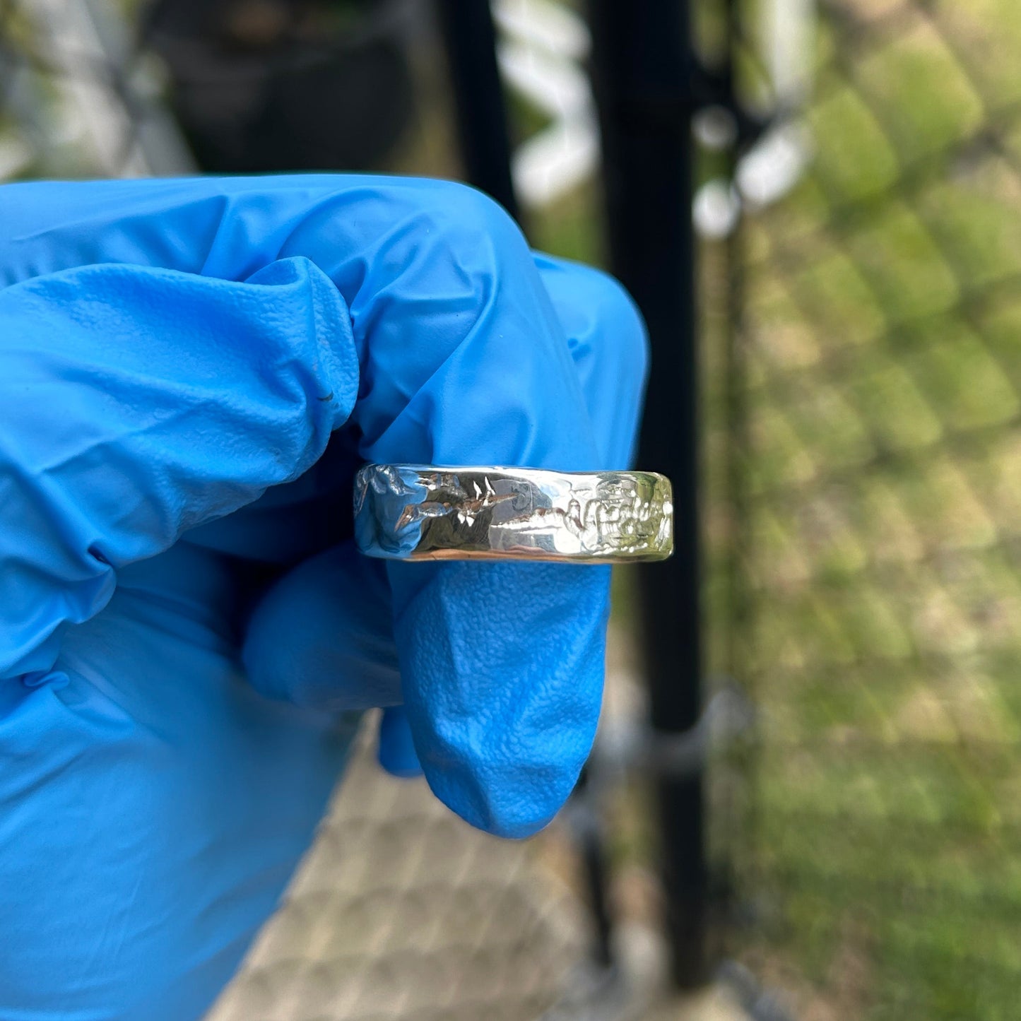 Fish and Squid Ring Size 13.75