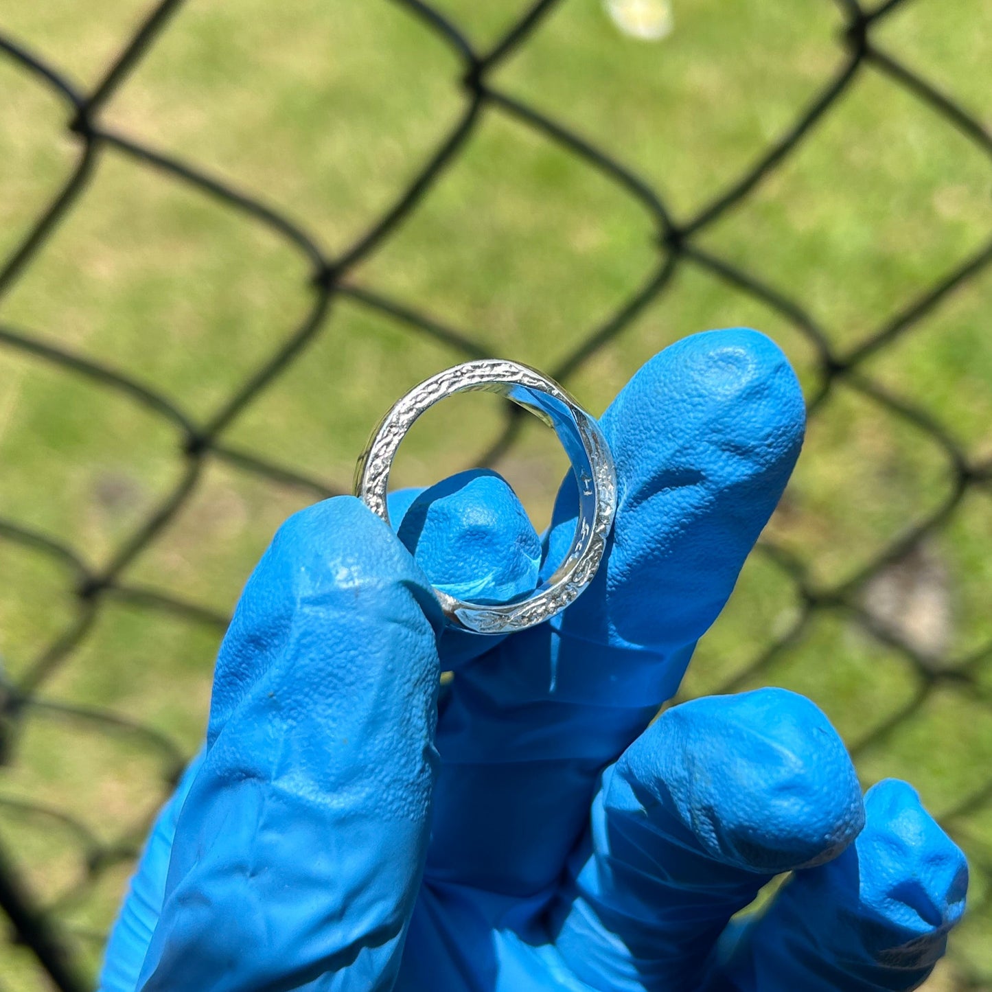 Thick Wonky Star ring Size 9.75